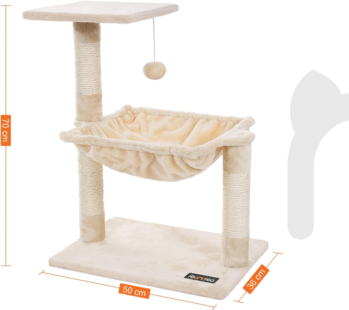 Detalle 2 de Feandrea PCT82M tiragraffi 70 cm per gatti
