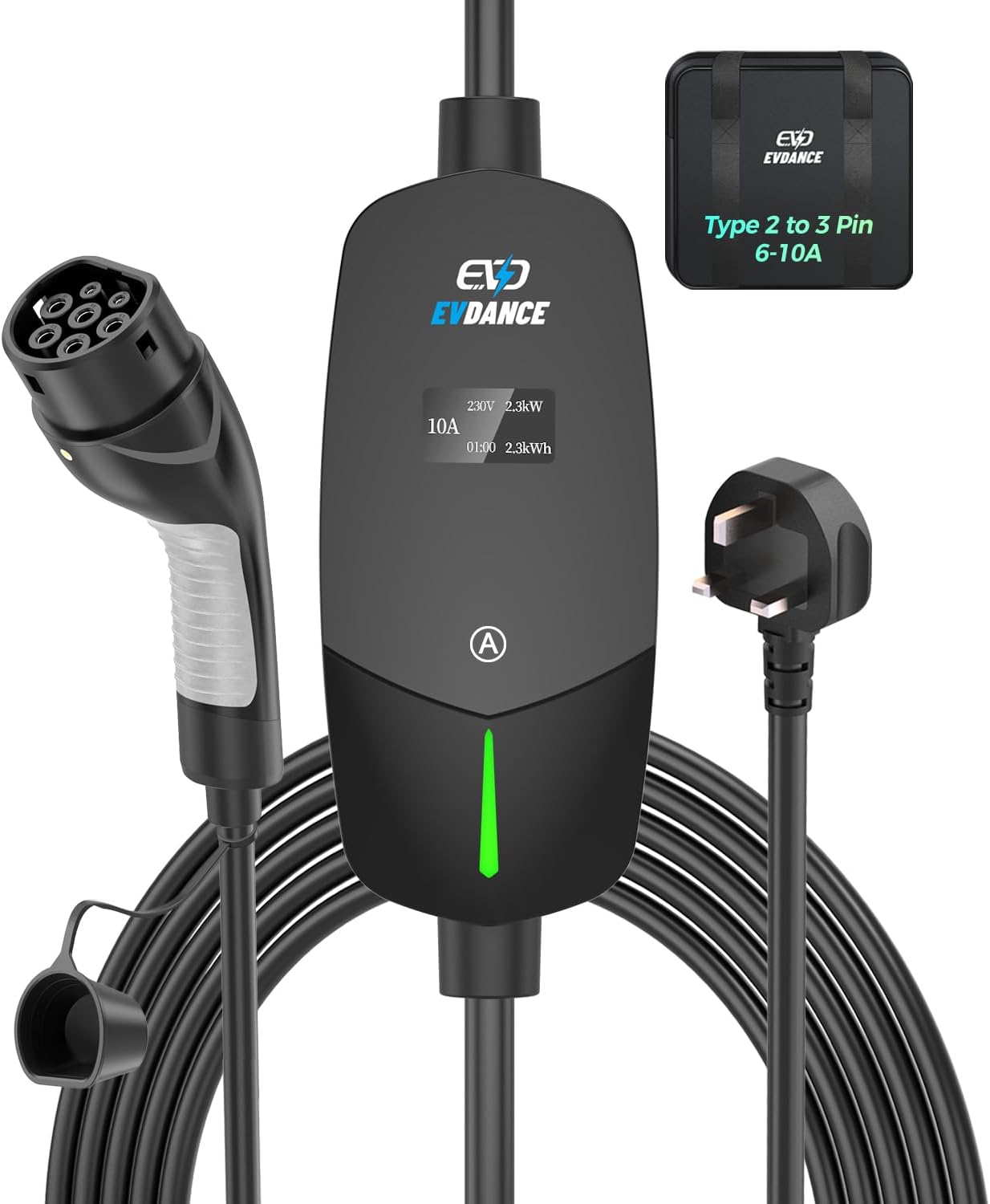 Thumbnail 6 de EVDANCE EV Charging Cable 6m — Type 2 car charger