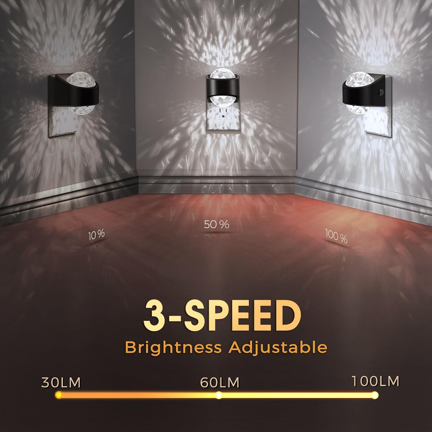 Detalle 1 de Briignite Plug-In Night Light, Plastic