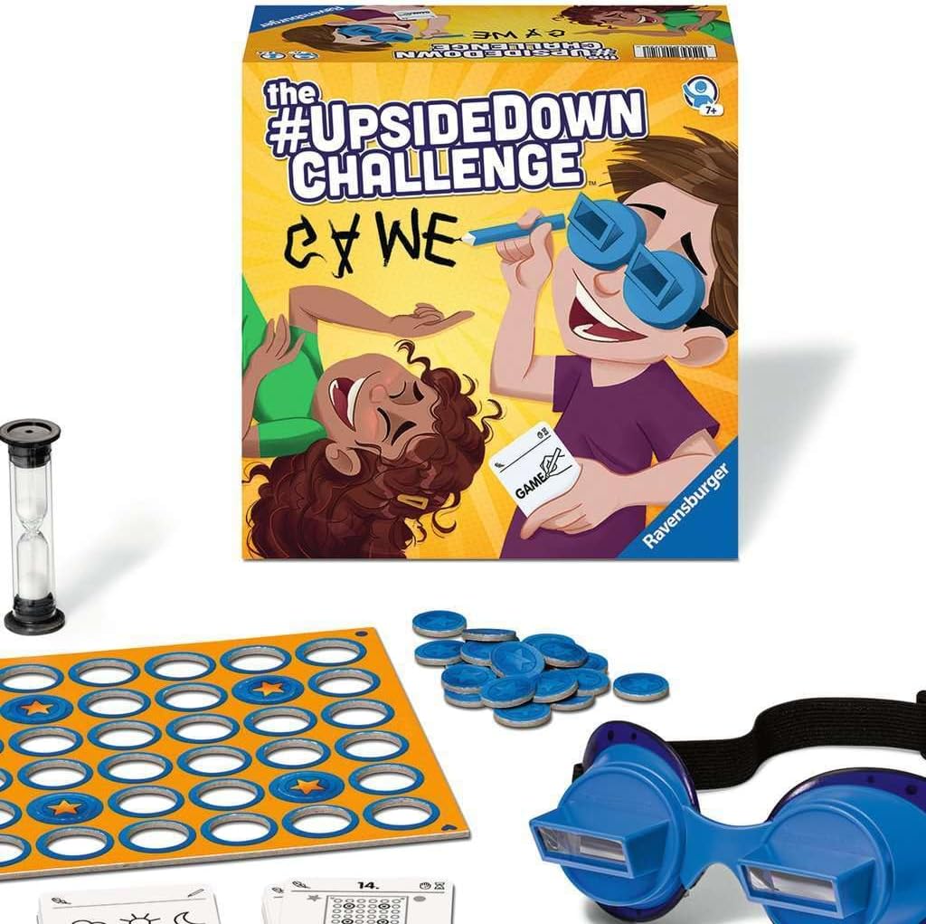 Thumbnail 4 de Ravensburger Upside Down Challenge Game — party-style drawing & activity game for 2–6 players (age 7+)