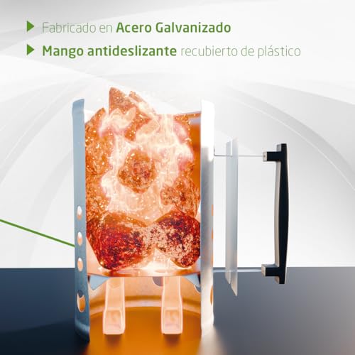 Detalle de Amig - Encendedor de Carbón Fireplus para Barbacoa