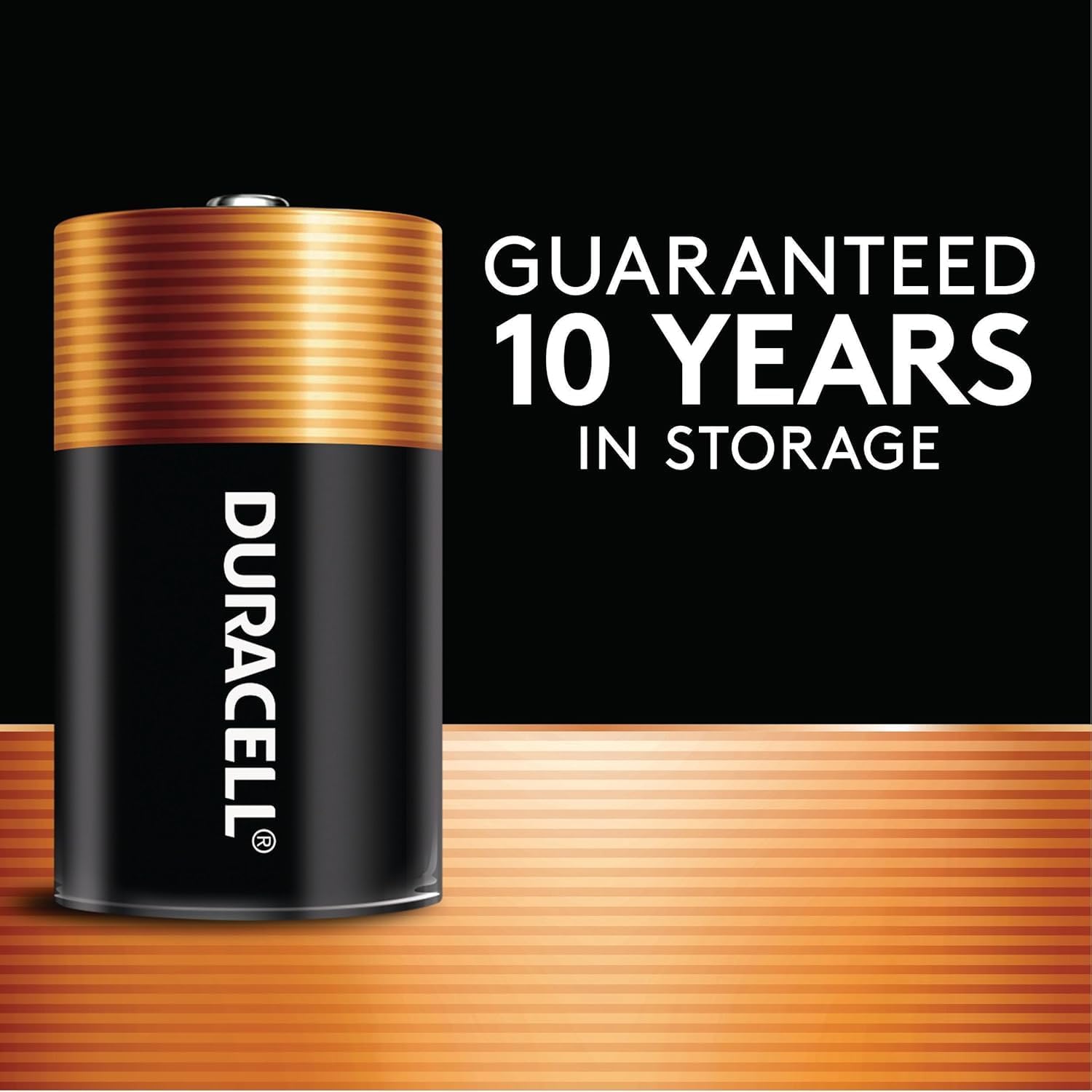 Detalle 1 de Duracell D Batteries, 10 Count
