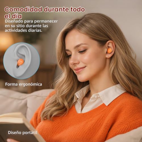 Detalle de TOZO A1: Auriculares inalámbricos Bluetooth ideales para oídos pequeños