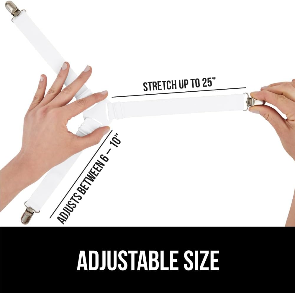 Thumbnail 1 de GORILLA GRIP Bed Sheet Holders 4 Pack