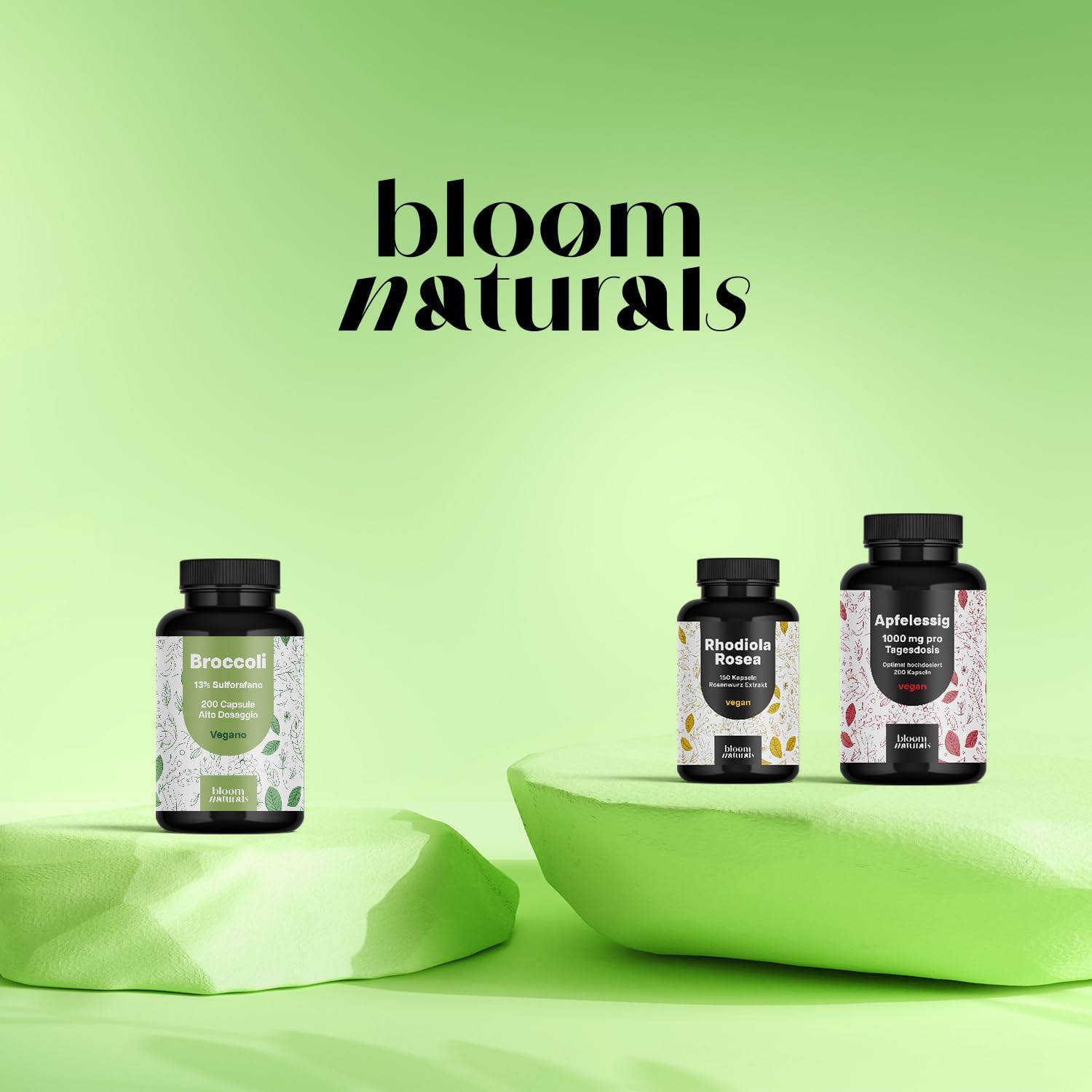Thumbnail 6 de Broccoli - Estratto di Broccoli 1000 mg con Sulforafano 130 mg (13%) - 200 Capsule Vegano, Prodotto in Germania