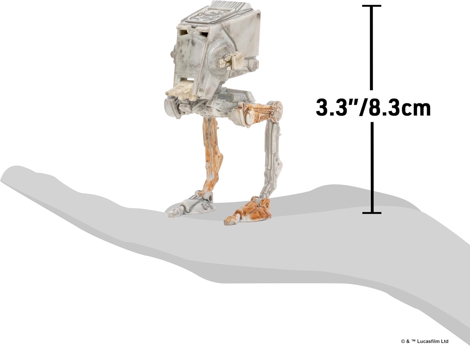 Detalle de Star Wars Micro Galaxy Squadron AT-ST (Armada Edition) Mystery Bundle: 3-Inch & 2.5-Inch Vehicles