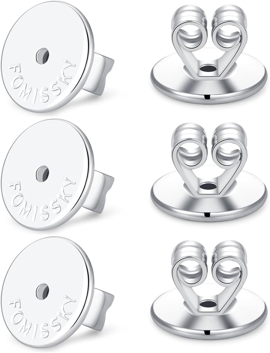 Detalle 1 de Fomissky-sisa Earring Backs 8mm