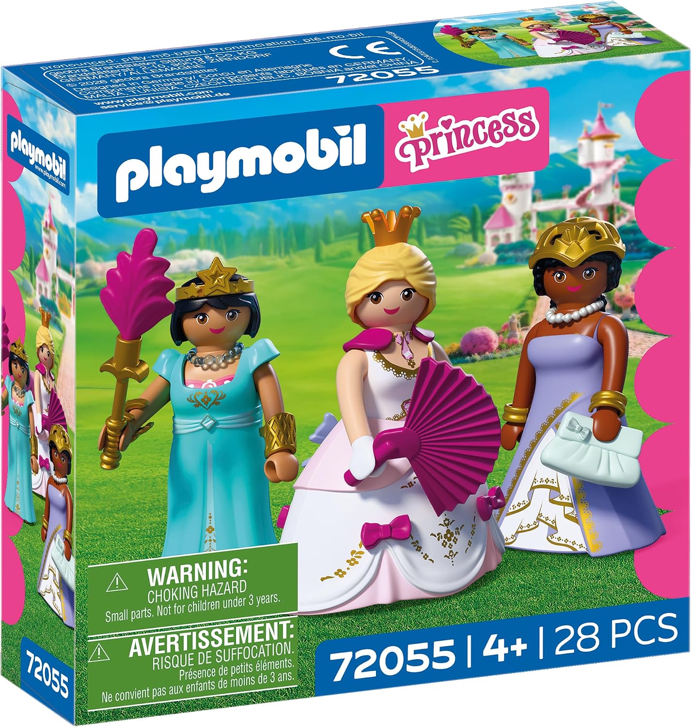 Detalle de PLAYMOBIL Princess Tre Principesse (72055) - 3 principesse con vestiti intercambiabili e accessori