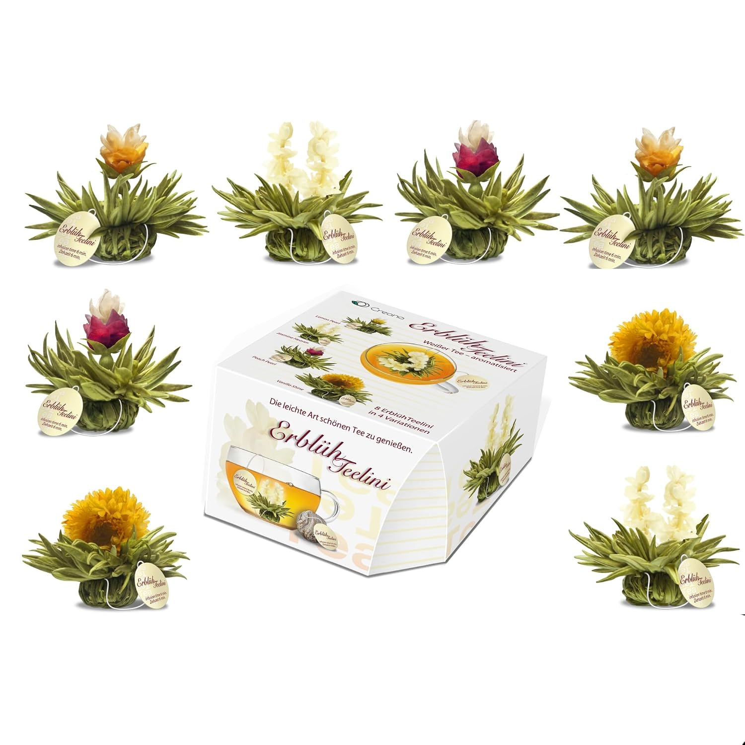 Detalle de Creano ErblühTeelini Teeblumen