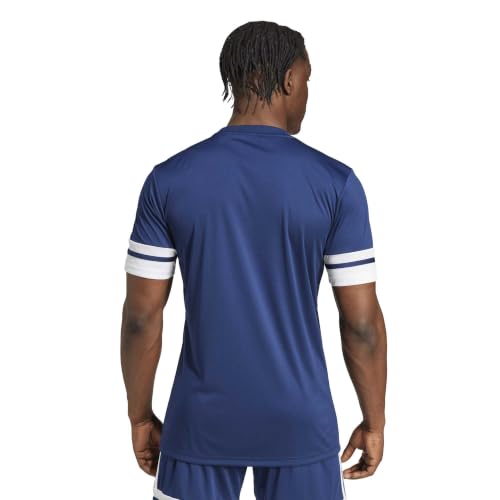 Detalle 2 de adidas Squadra25 Jersey de Hombre Manga Corta en Navy con Blanco, M