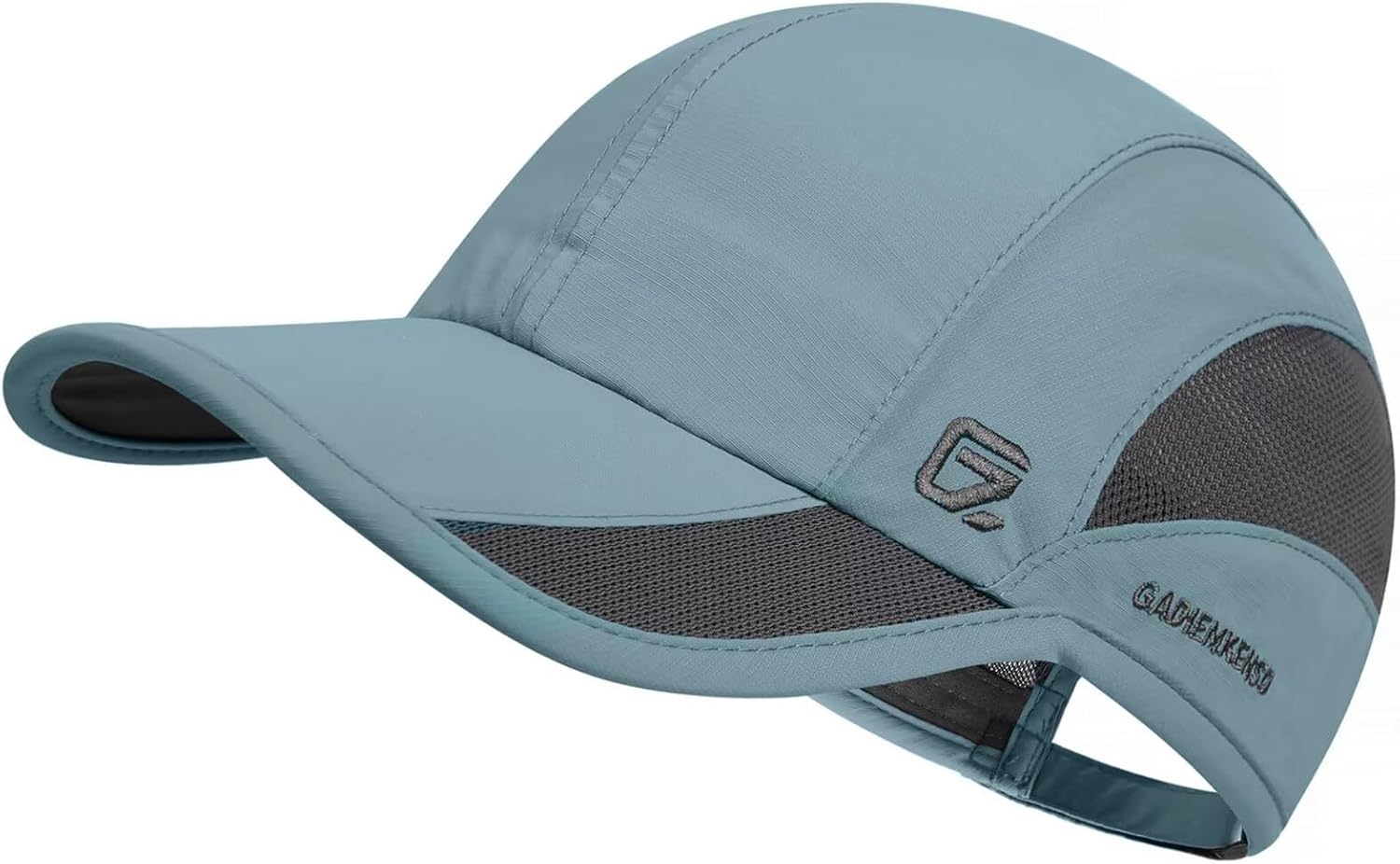 Detalle de GADIEMKENSD Unstructured Quick Dry Sports Cap – leichte, schnell trocknende Sun-Protection für Outdoor & Sport
