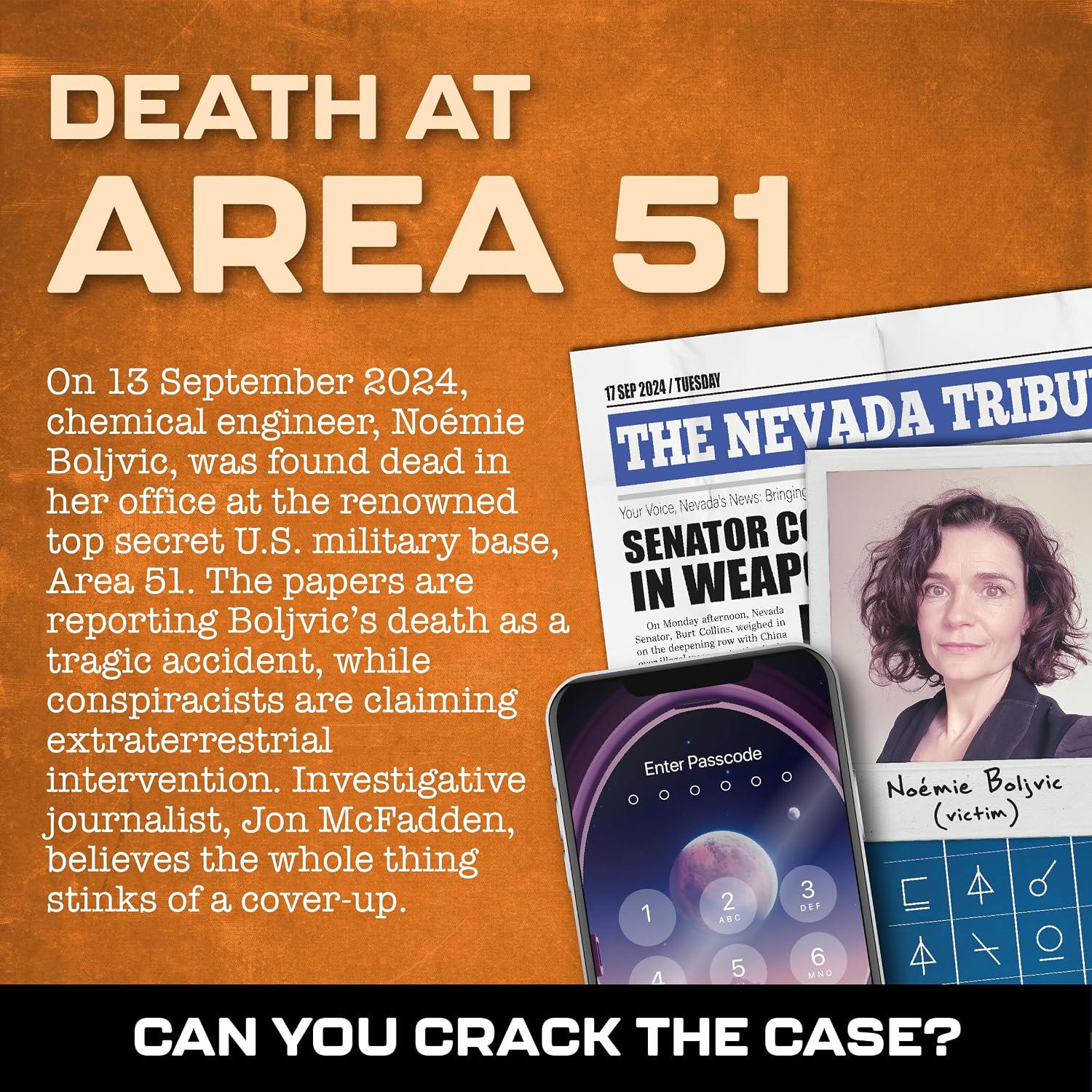 Detalle de Lucky Egg MMC Death at Area 51 mystery