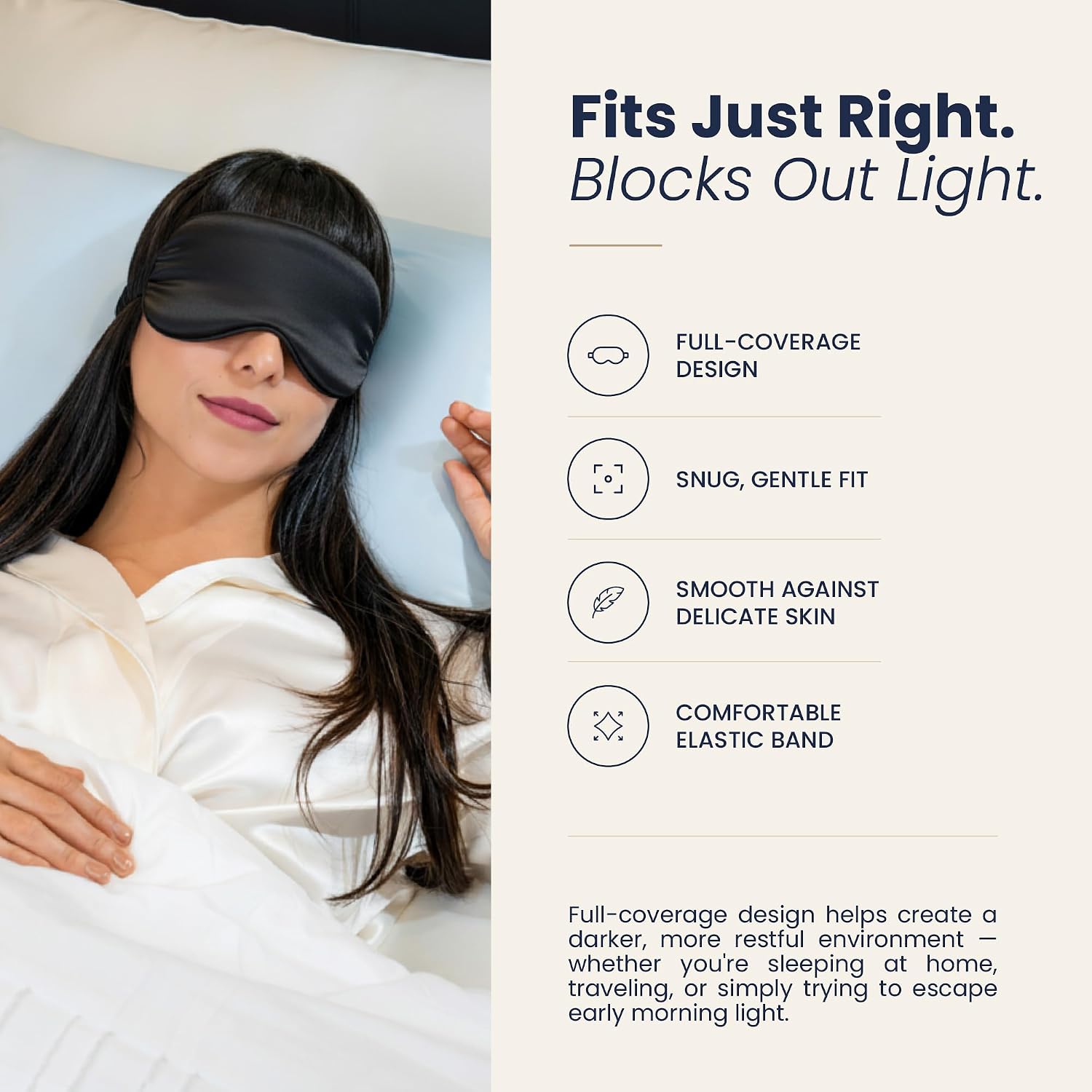 Detalle 2 de Blissy Silk Sleep Mask