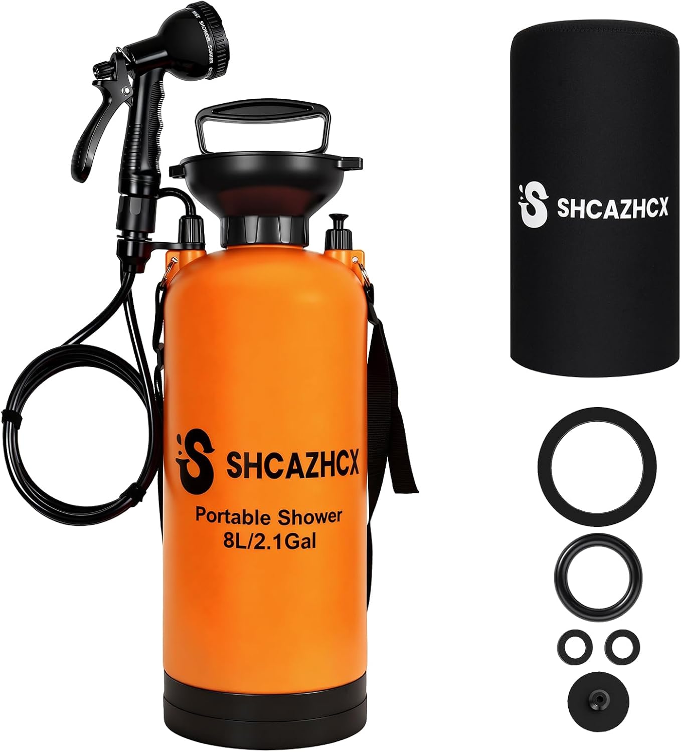 Shcazhcx 2.1 Gallon Portable Shower ⚙