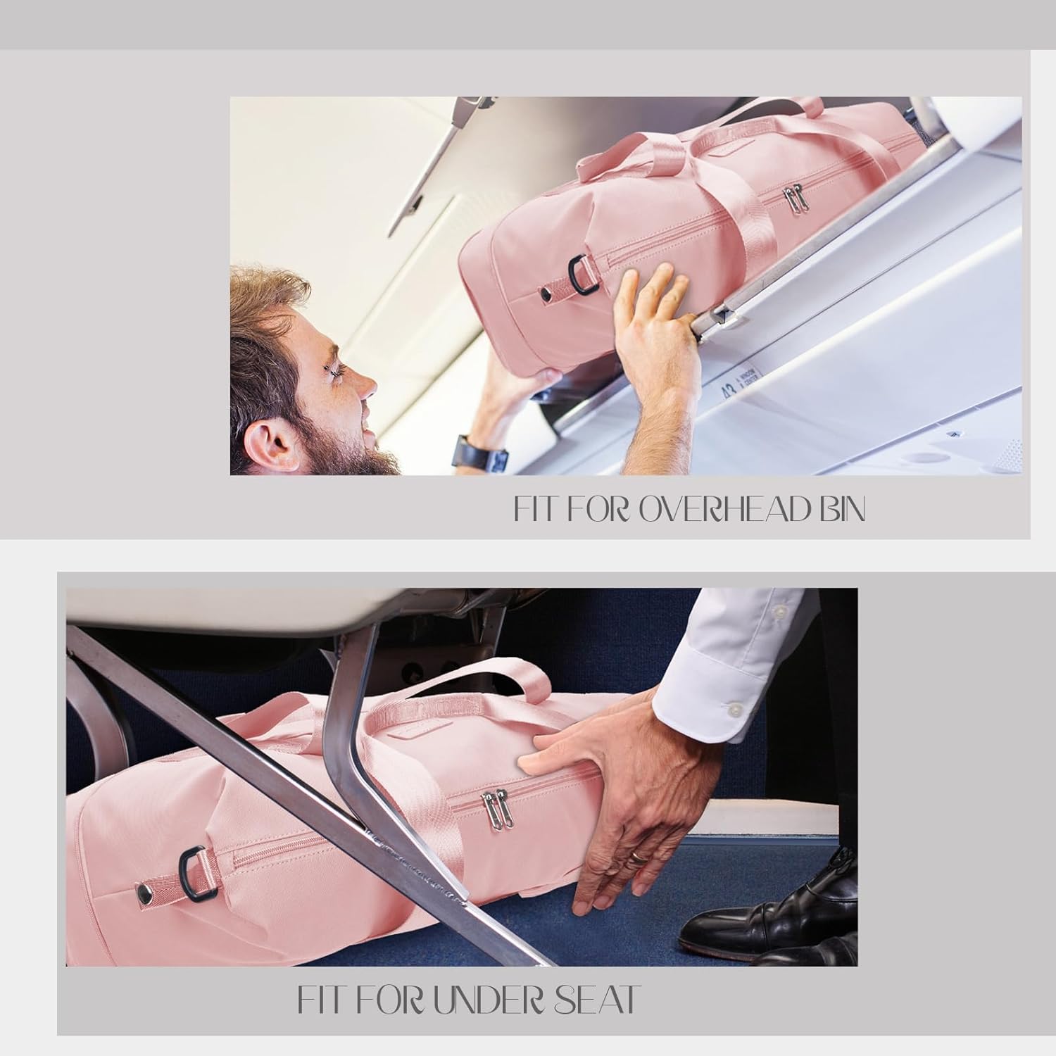 Thumbnail 1 de Hayayu Convertible Cabin Bag for Ryanair & Easyjet – Expandable Underseat/Hand Luggage Holdall