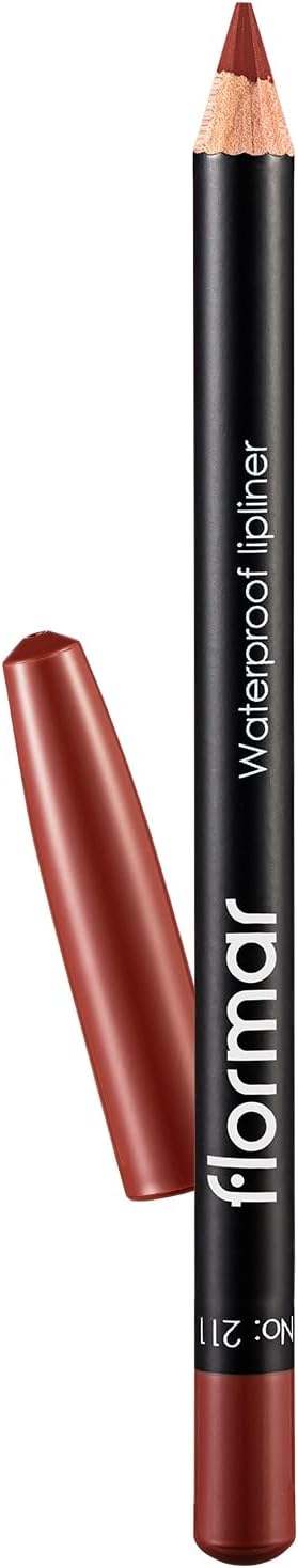Thumbnail 5 de Flormar Waterproof Lipliner - Crayon à Lèvres Waterproof Nude 205 Elegant Bordeaux