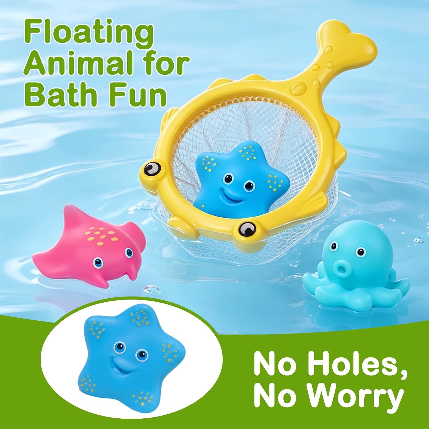 Detalle 2 de Toddler Bath Toy Set, 12-Piece