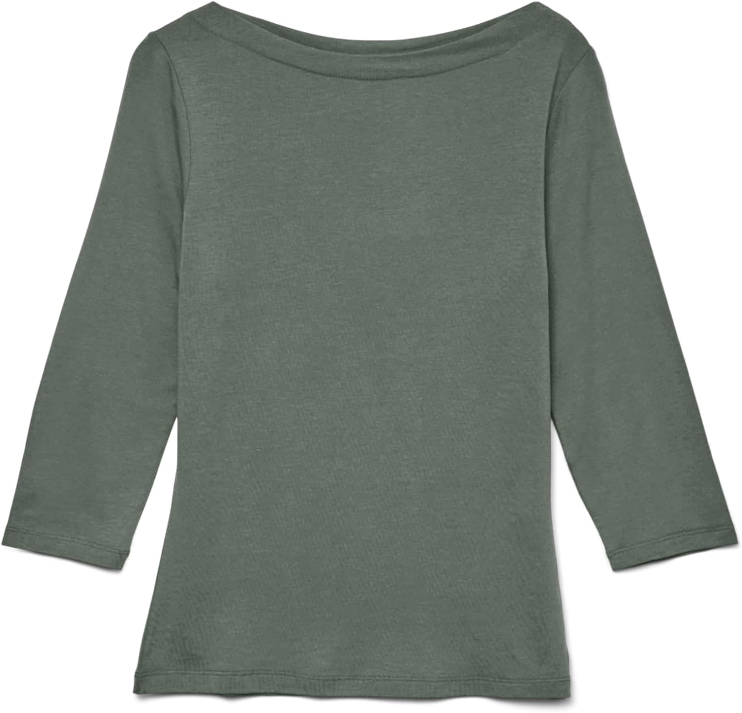 Thumbnail 6 de VERO MODA Top à Manches 3/4 col Bateau Extensible — Coupe régulière