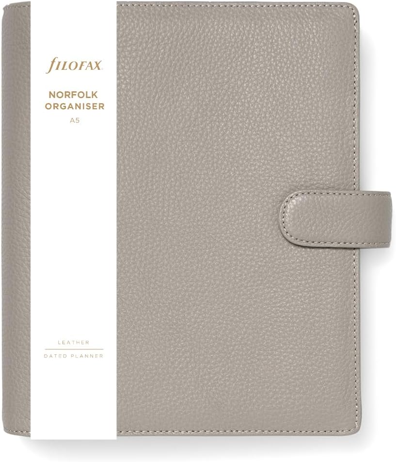 Thumbnail 5 de Filofax Norfolk Pocket Organiser Almond 2025