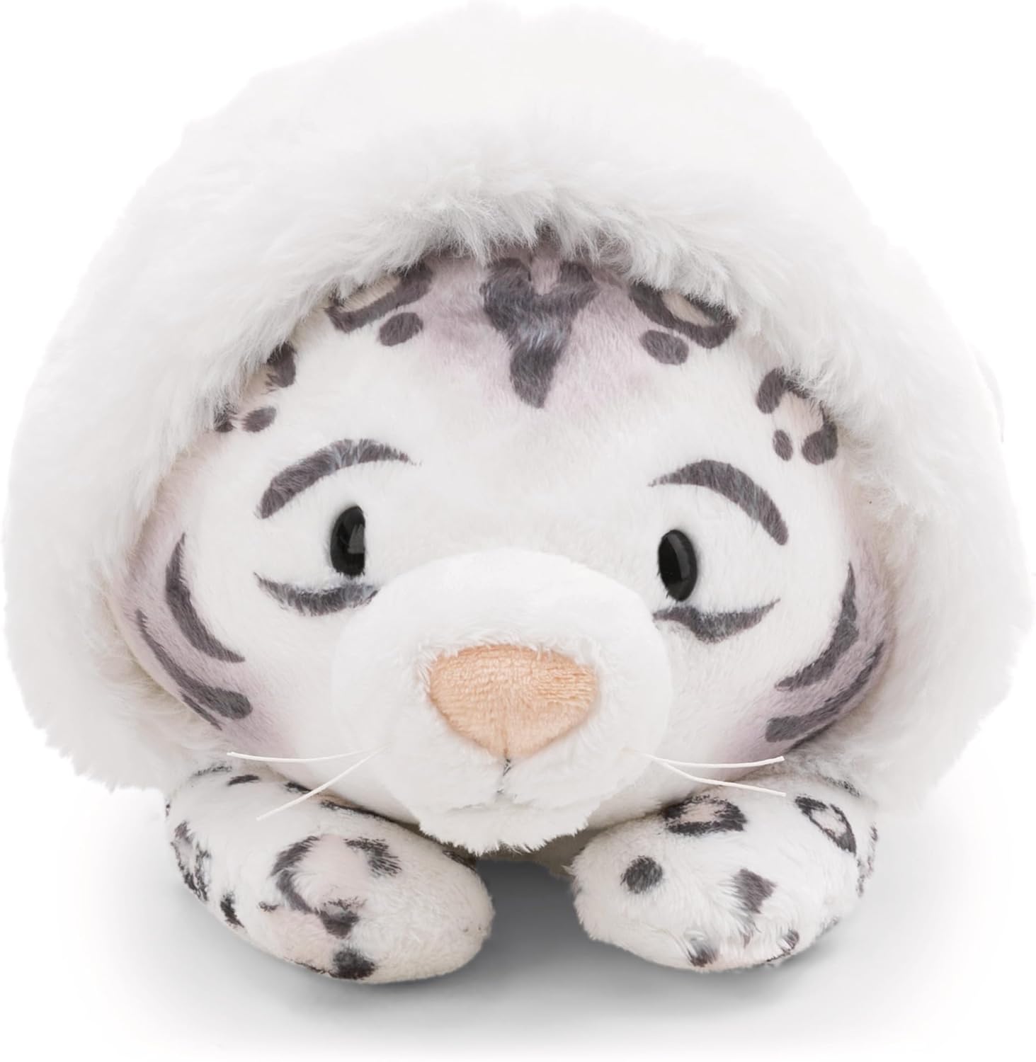Detalle de NICI Kuscheltier Schneeleopard Eleni Snowbell 45cm – weiß | Weiches Plüschtier zum Kuscheln & Schenken