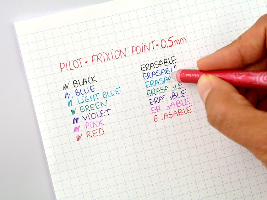 Thumbnail 6 de PILOT FriXion Point — Bolígrafo borrable punta fina azul 🖊
