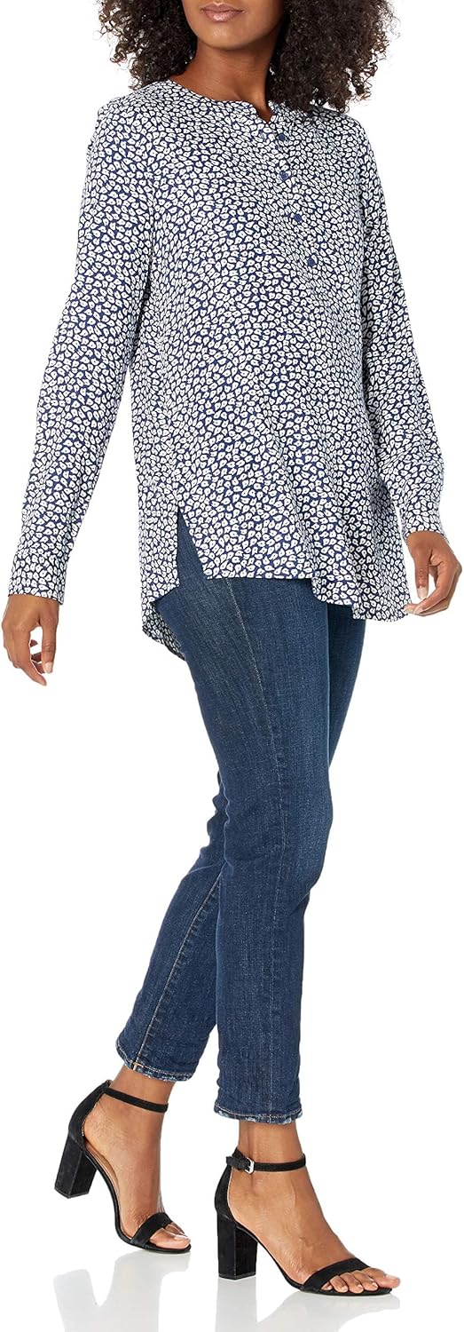 Thumbnail 3 de Amazon Essentials Women’s Long-Sleeve Woven Blouse – relaxed fit in 100% viscose