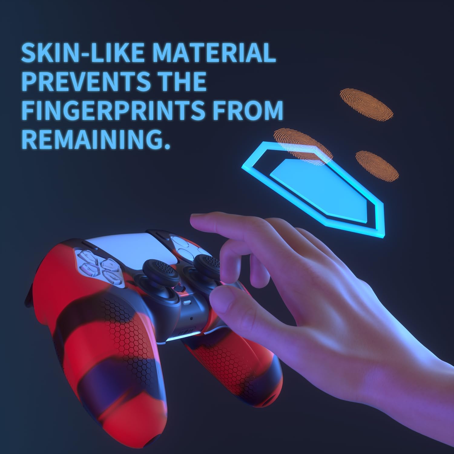 Thumbnail 3 de playvital Ninja Edition silicone cover for PS5 controller