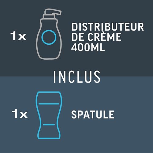 Detalle de Veet Men Crème Dépilatoire pour Peaux Sensibles 400 ml – épilation rapide et douce