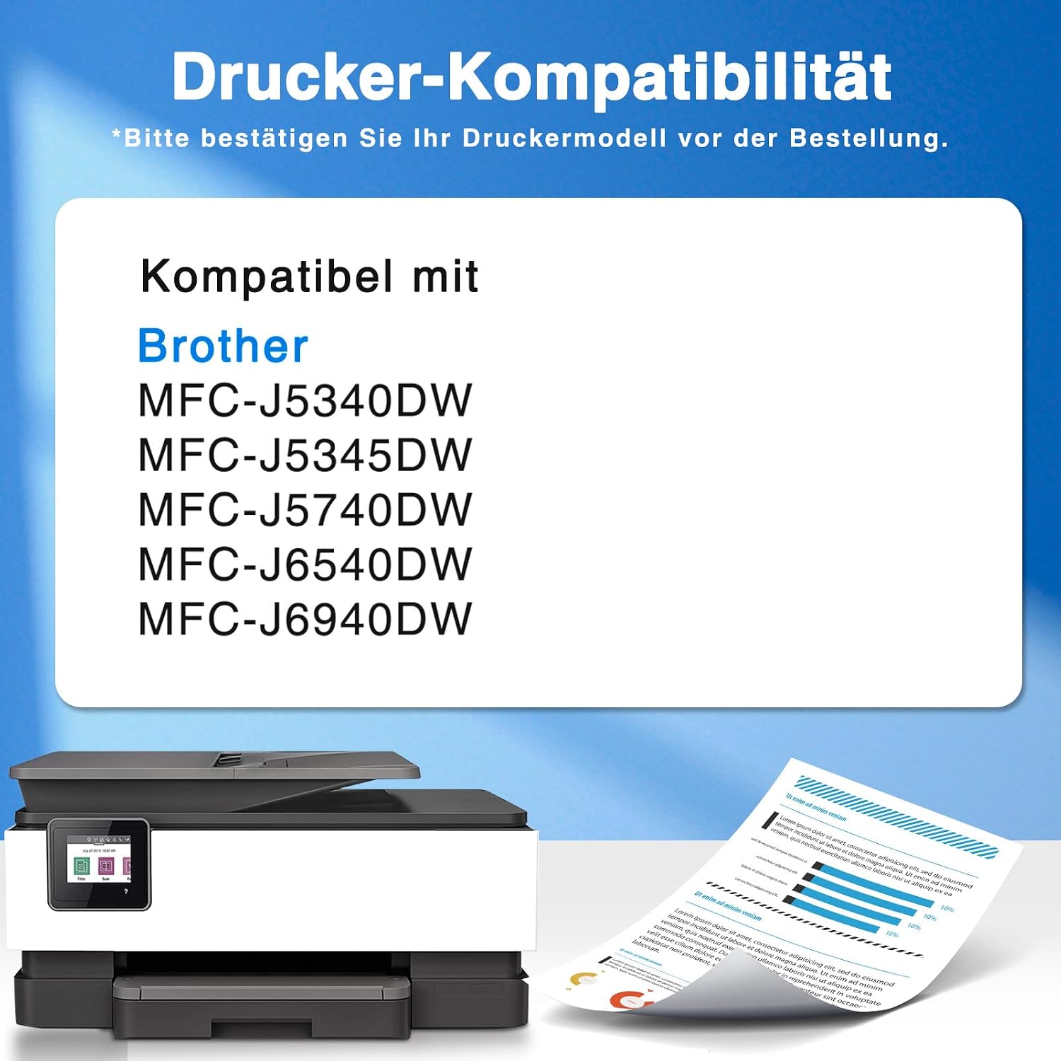 Detalle de st@r ink Starink LC422XL kompatible Druckerpatronen im 4er-Multipack (für Brother LC422/LC422XL)