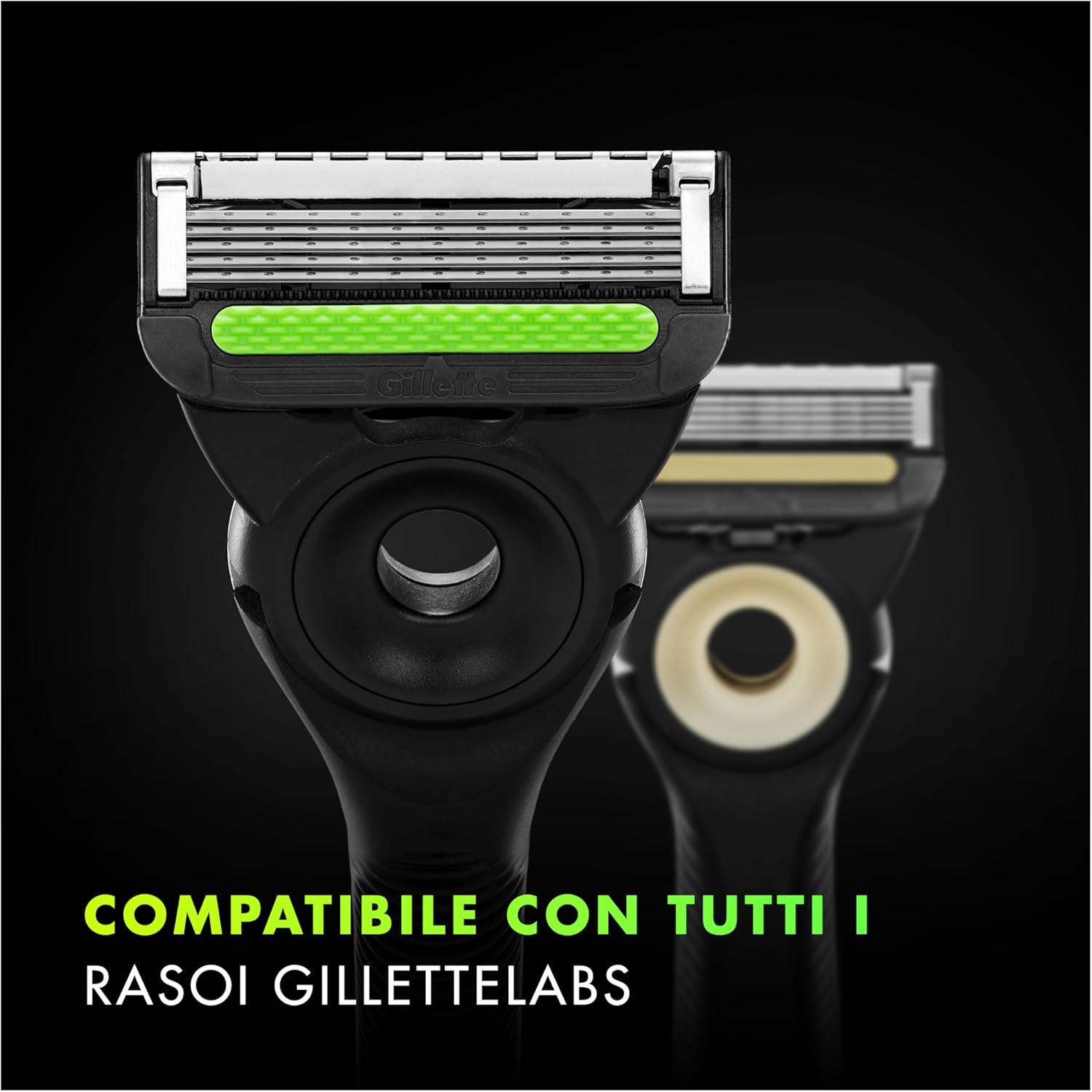 Thumbnail 4 de Gillette LABS XXL Lamette di ricambio per rasoio manuale con 5 lame (16 lamette) compatibili GilletteLabs