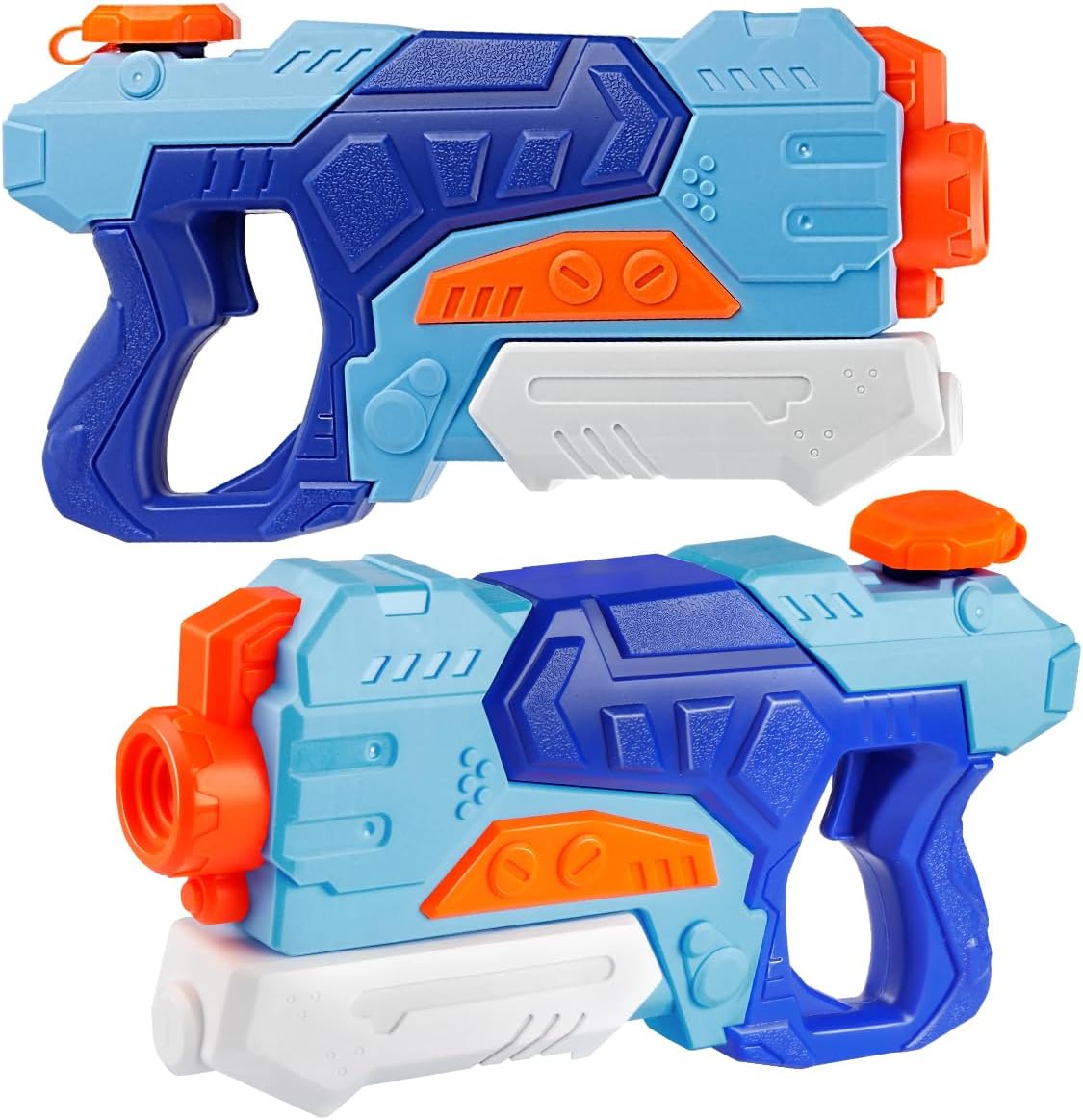 Thumbnail 5 de D-FantiX Wasserpistolen 2er-Set (je 300 ml) mit bis zu 10 m Reichweite – für Kinder & Erwachsene