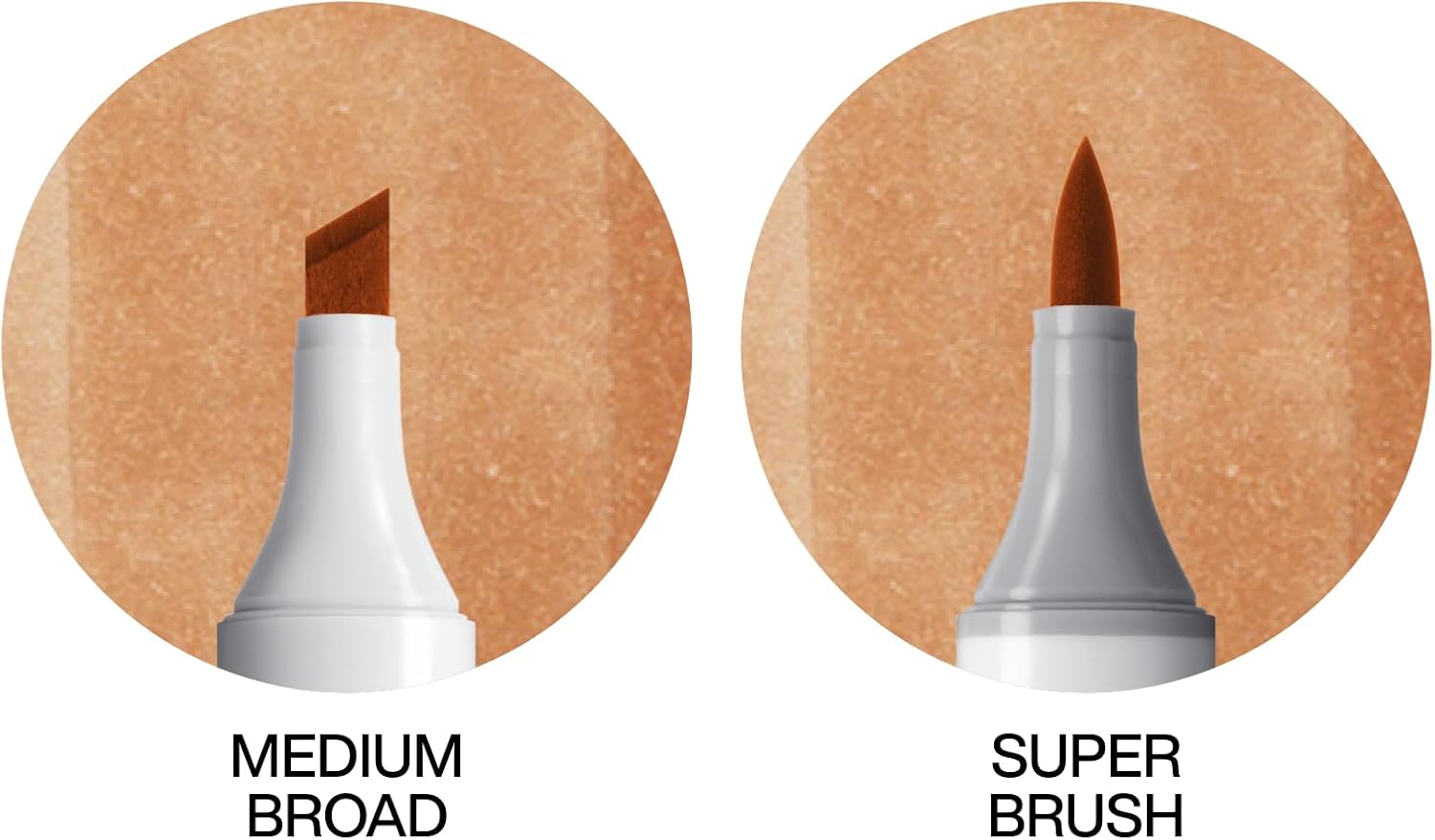 Detalle 2 de Copic Sketch 13 Light Suntan alcoholmarker met penseelpunt en medium punt