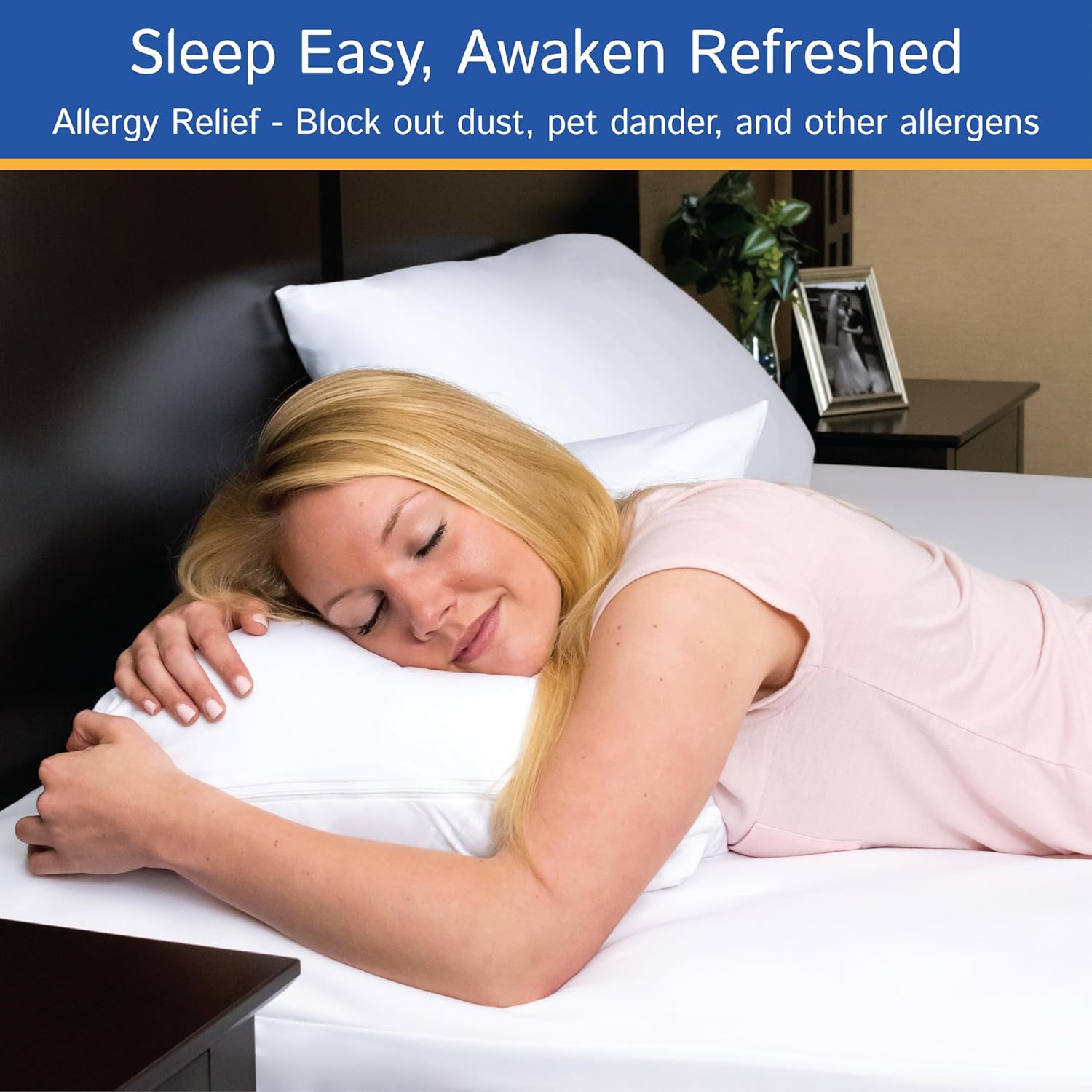 Thumbnail 3 de Twin Size Zippered Bed Bug Mattress Protector Waterproof Encasement