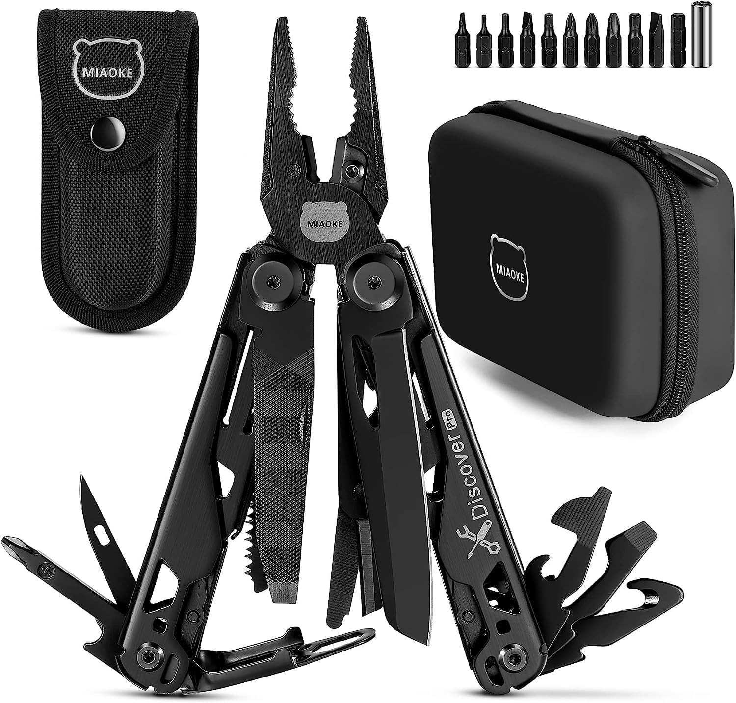 Detalle de MIAOKE 23 In 1 Multi-Tool multitool met 23 functies en compacte afmetingen