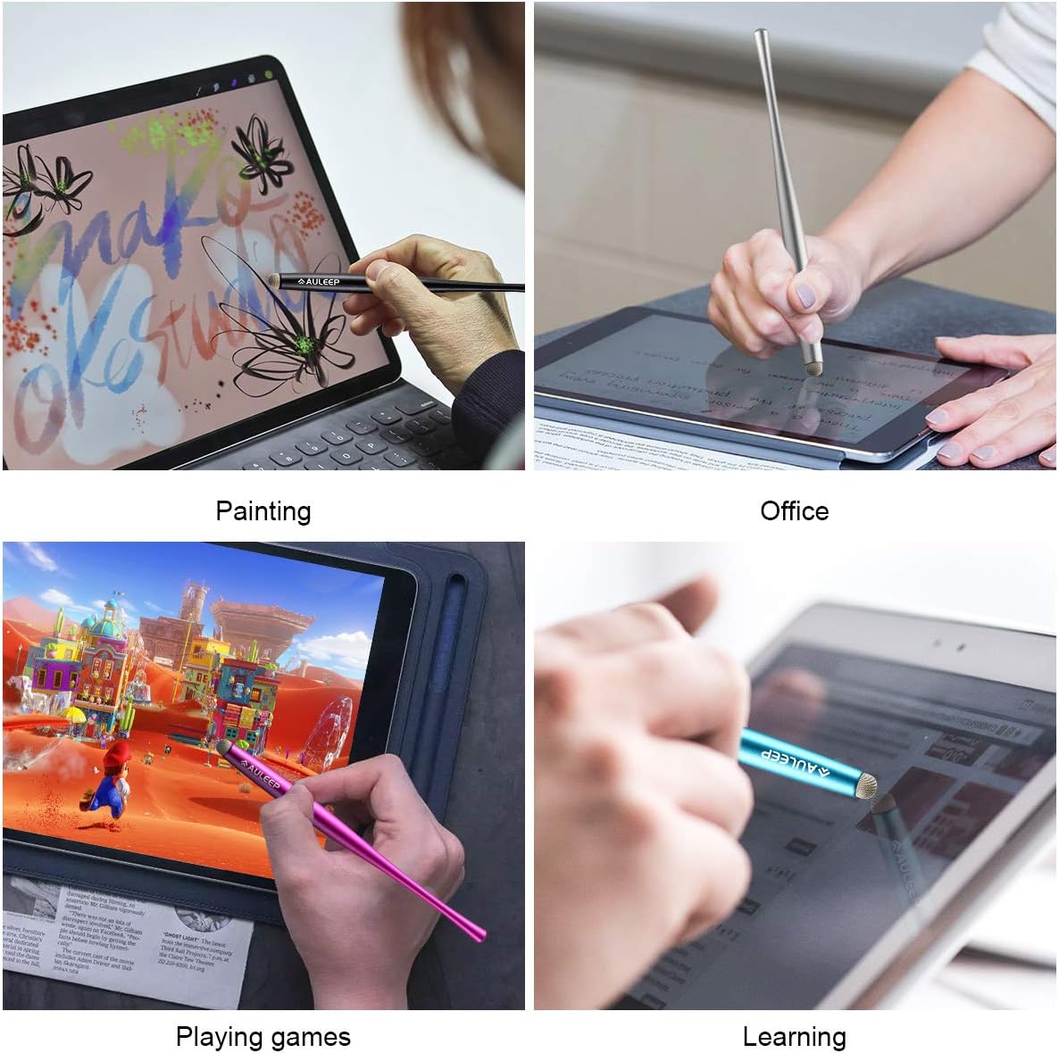 Thumbnail 6 de AULEEP Stylus Pen 4-pack for tablets and phones ✏