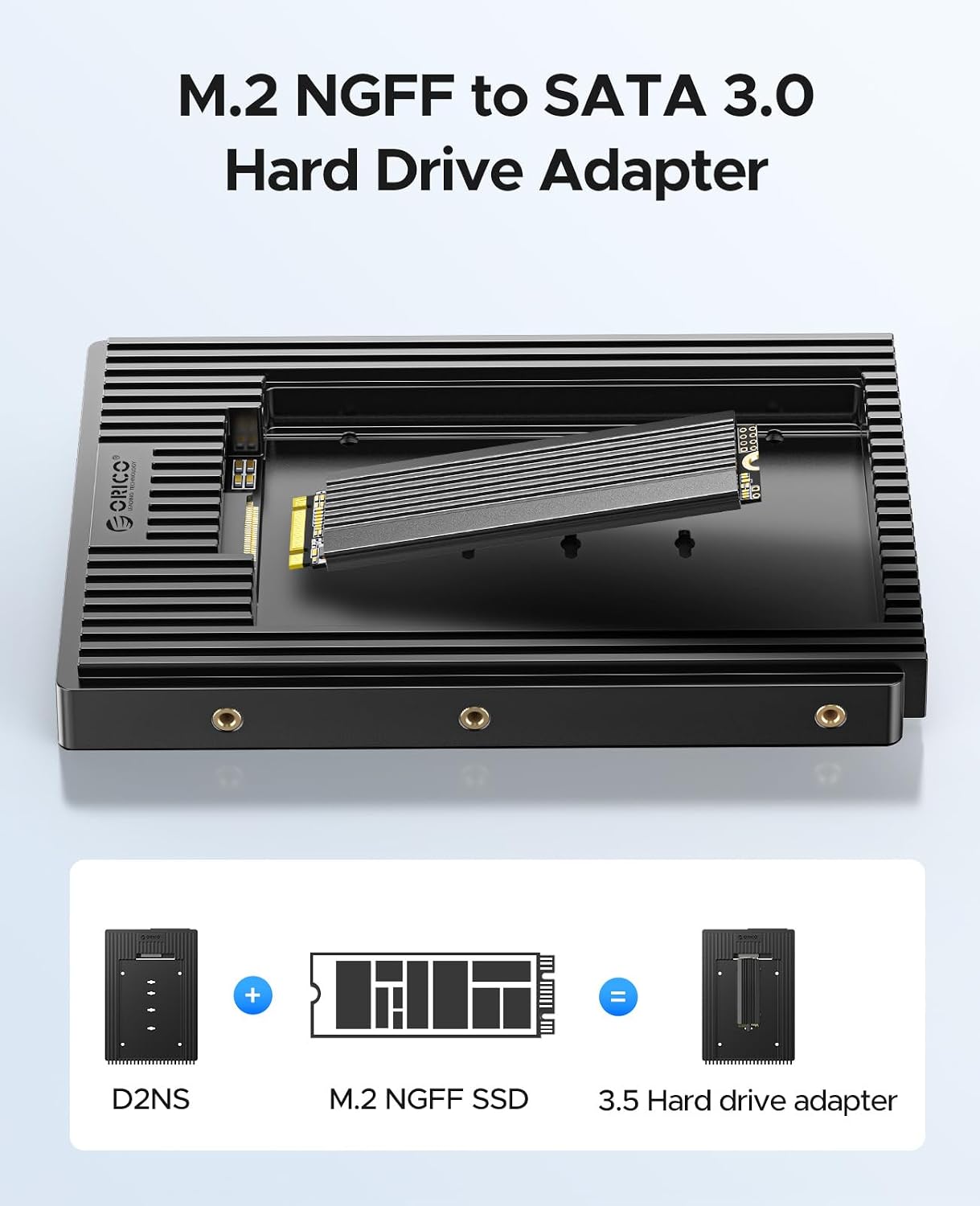 Thumbnail 1 de ORICO adattatore M.2 NGFF SATA 3,5 HDD 6 Gbps