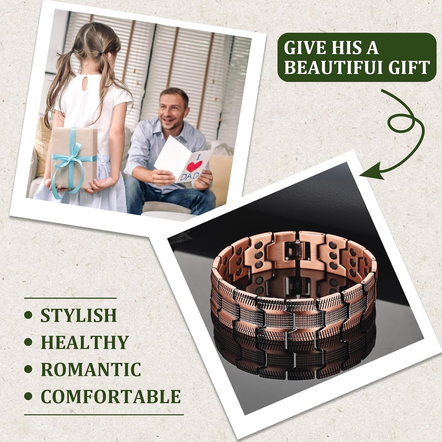 Thumbnail 3 de MagEnergy 99.9% Copper Magnetic Bracelet for Men