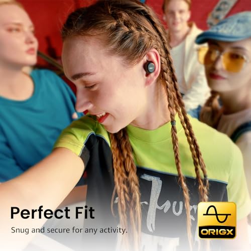 Detalle 2 de TOZO A1 Wireless Earbuds: Ultra-Lightweight Comfort with 32 EQ Presets and AI Calls