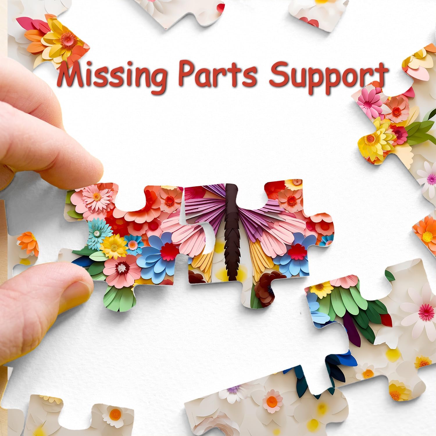 Thumbnail 5 de Butterfly Puzzles for Adults 1000 Pieces jigsaw puzzle 🧩