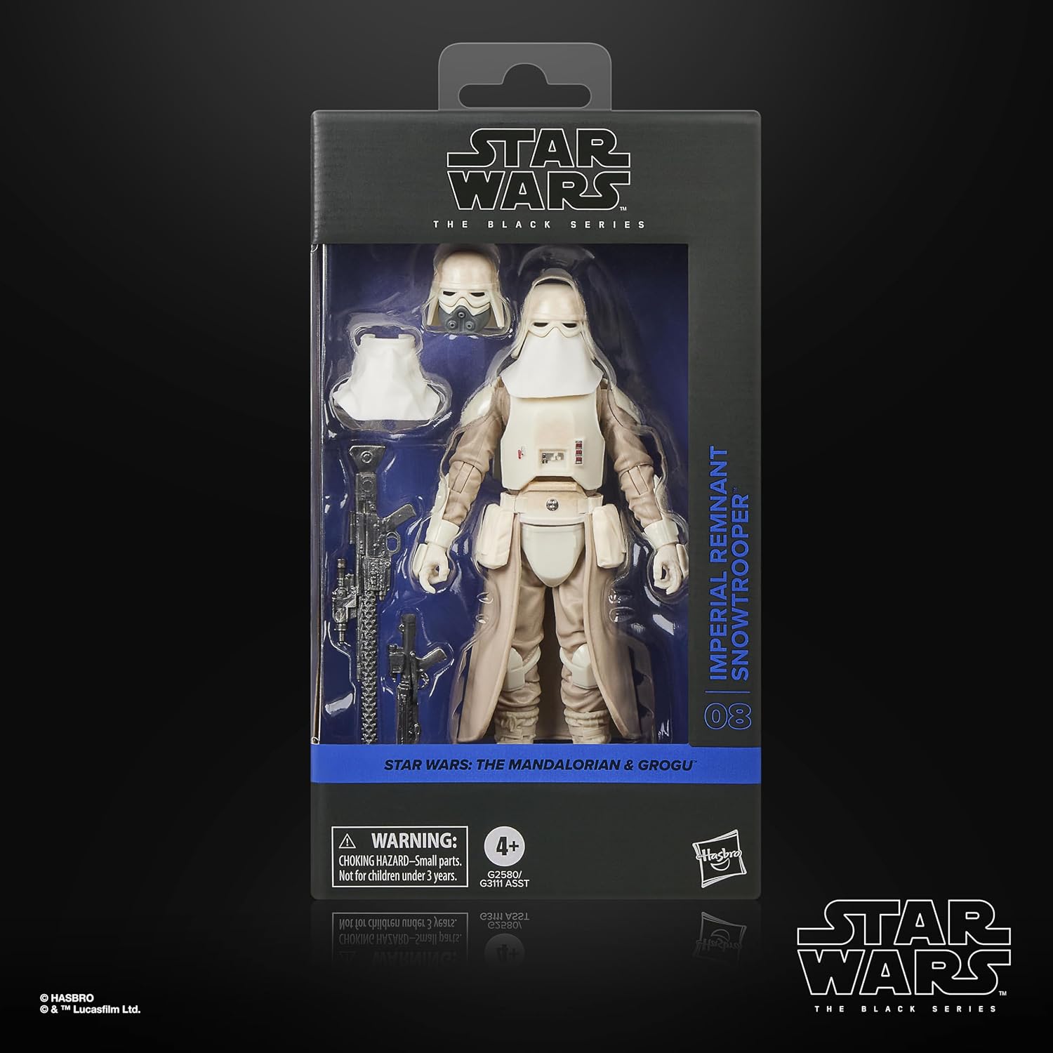 Detalle de Star Wars G25805X0 The Black Series – figurka Snowtroopera 15 cm z akcesoriami