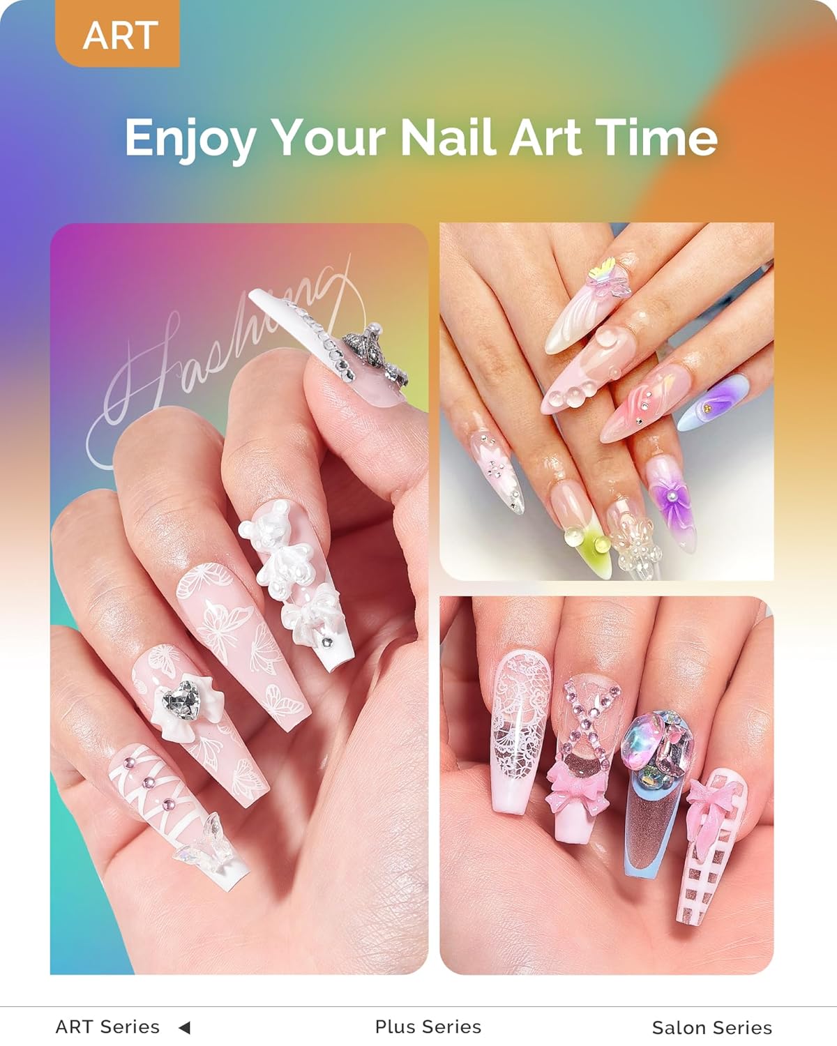 Thumbnail 5 de MelodySusie P-Art01R 450 mAh UV Nail Lamp 💅