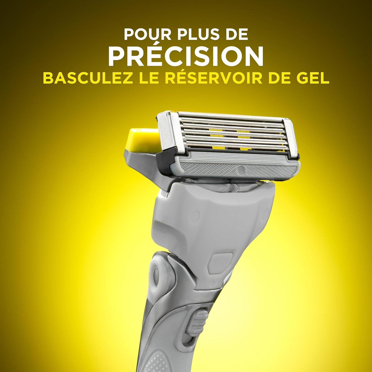 Detalle de WILKINSON SWORD Hydro 5 Ultimate : rasoir pour homme avec gel hydratant et lame de précision