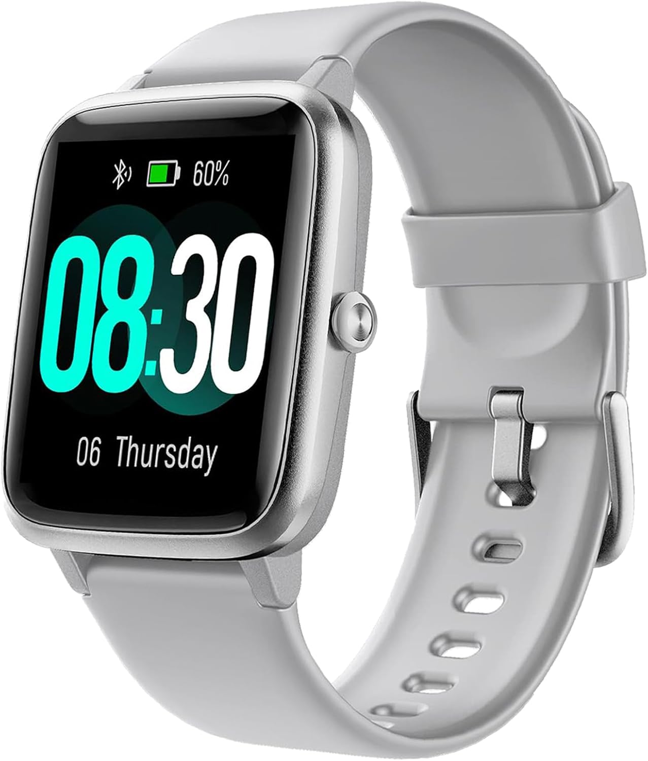 Thumbnail 1 de SUGARJAR 19mm Silicone Strap for Fitpolo ID205L – Compatible with ID205L/S, 205G/215G/216, WF021/023/025, Uwatch range and more