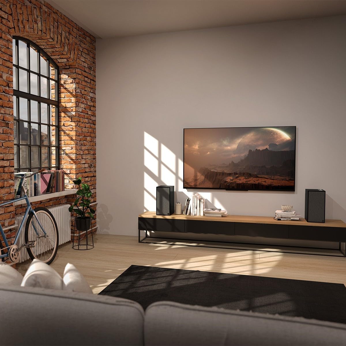 Thumbnail 1 de Klipsch The Sevens Heritage Inspired Powered Speakers (Pair) – Black