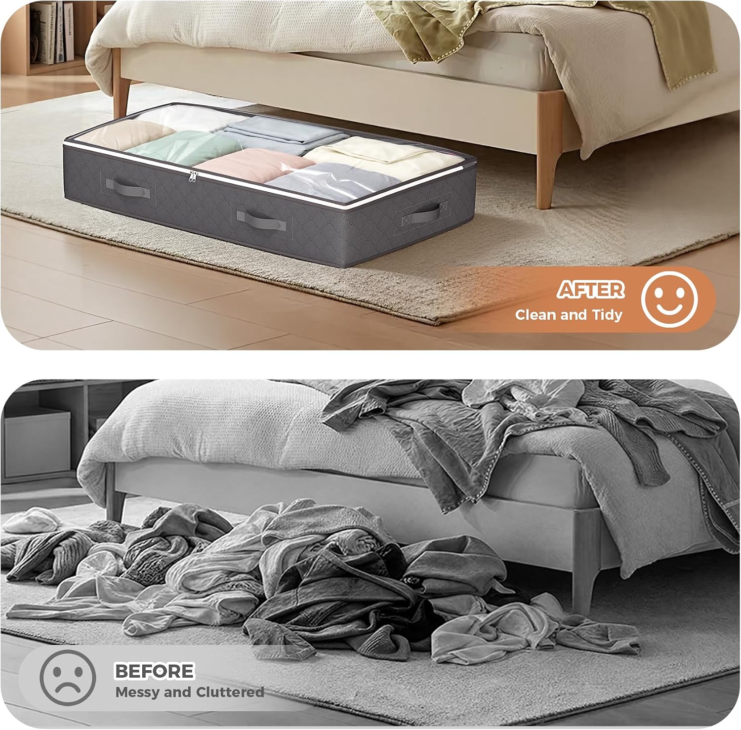 Thumbnail 6 de Budding Joy 90L Under Bed Storage