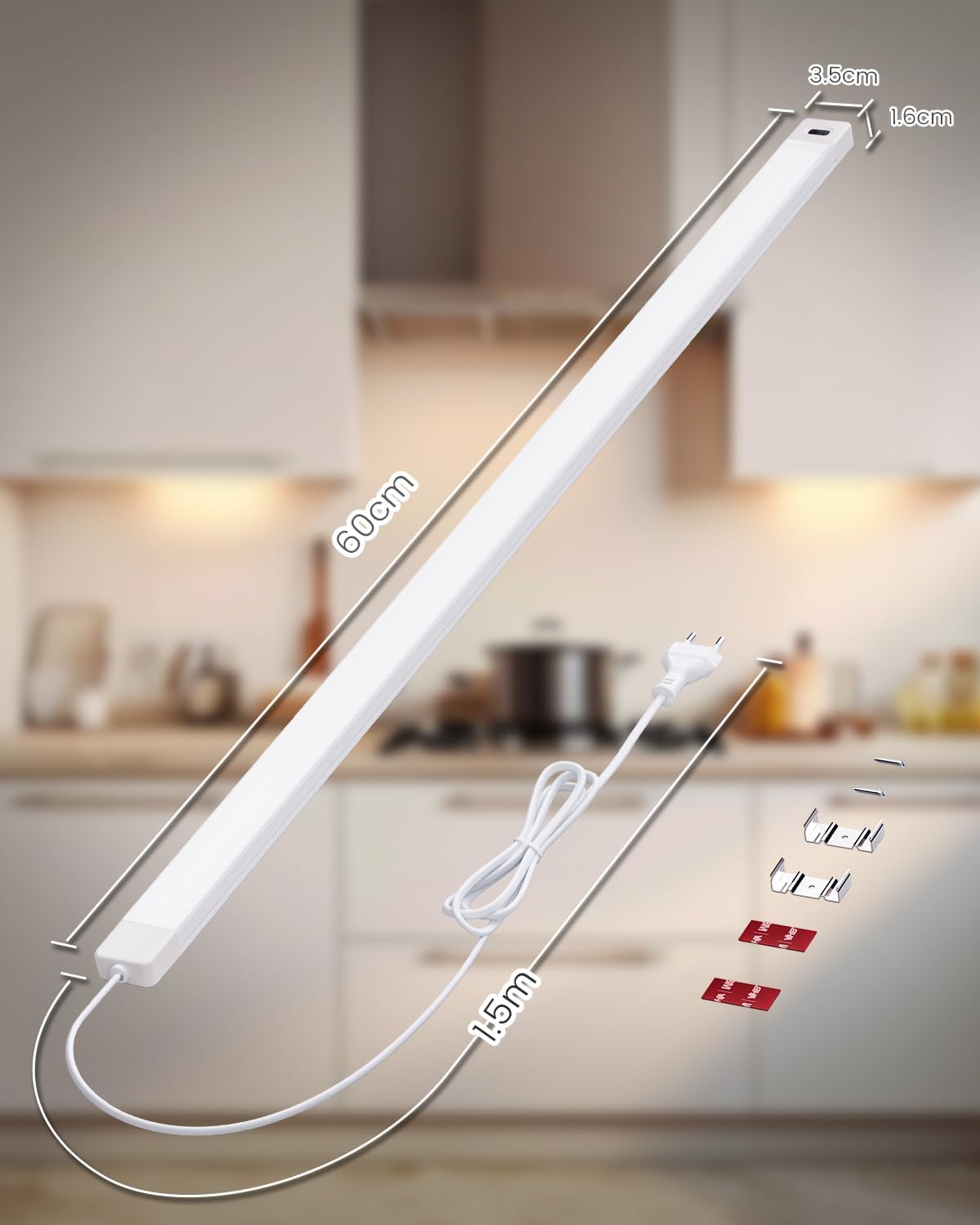 Thumbnail 5 de SIBI LIGHTING Unterbauleuchte 60 cm LED