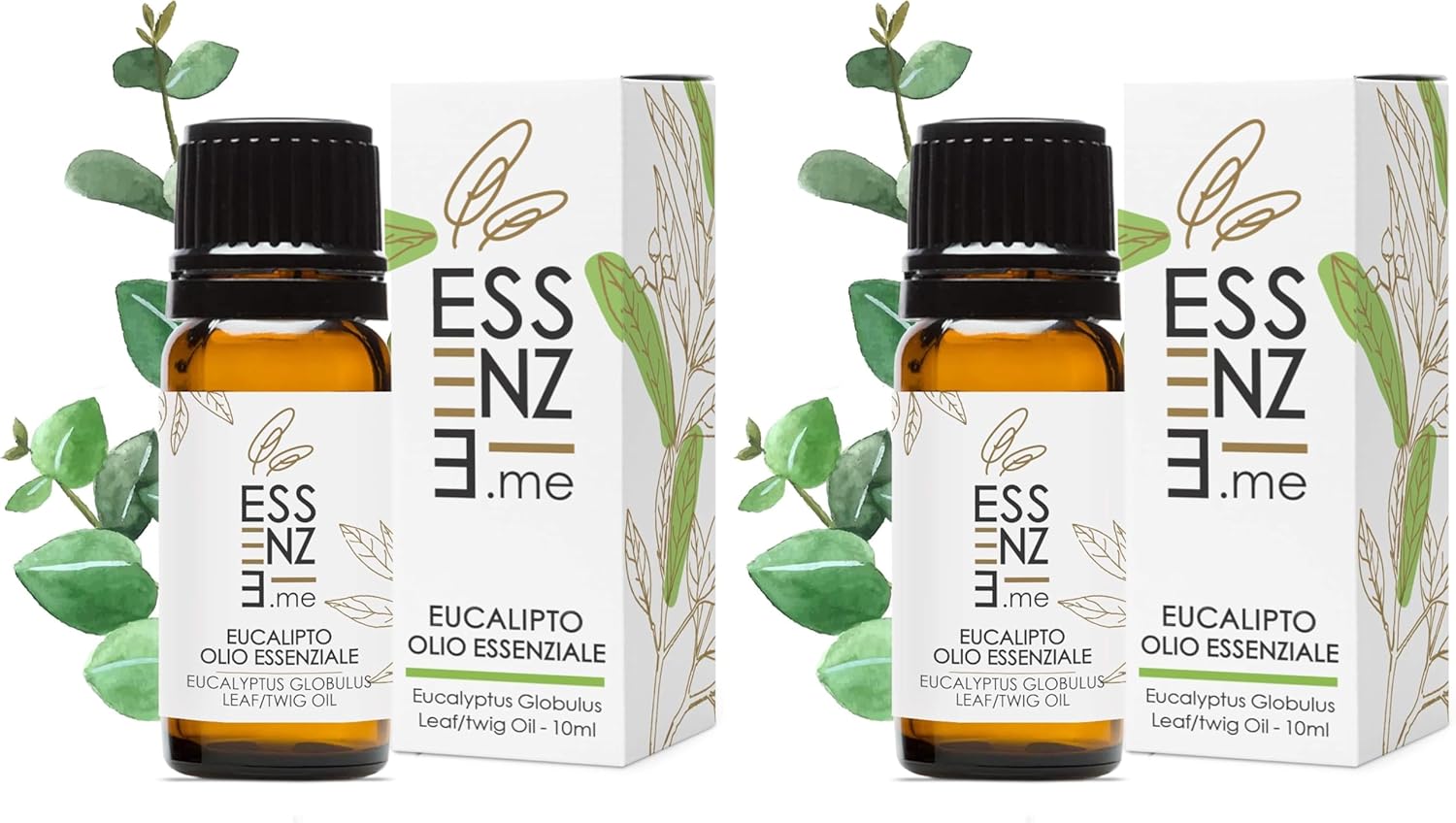 Detalle de Kit di 4 oli essenziali Ar. Can. Patch.TeaT. (100% puri, vegetali)
