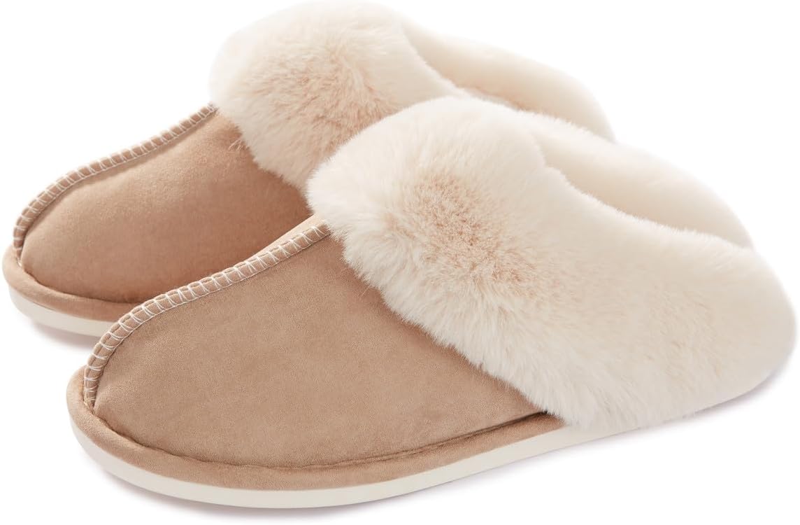 Thumbnail 3 de Misolin Pantofole Scamosciate Invernali con Memory Foam e Suola in Gomma – Comfort Caldo e Versatilità Interno/Esterno