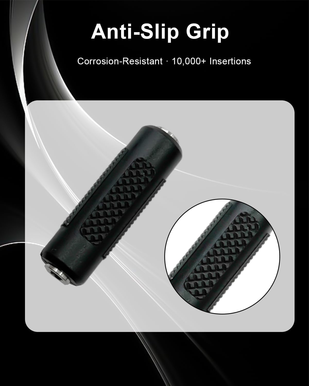 Thumbnail 3 de SPTSSWET 3.5mm Female-to-Female Coupler (2 Pack) — AUX Adapter for Extended Audio Connections