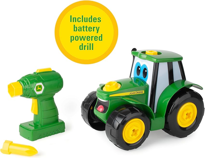 Thumbnail 6 de Bizak 46655 John Deere tractor 13 piezas 🚜